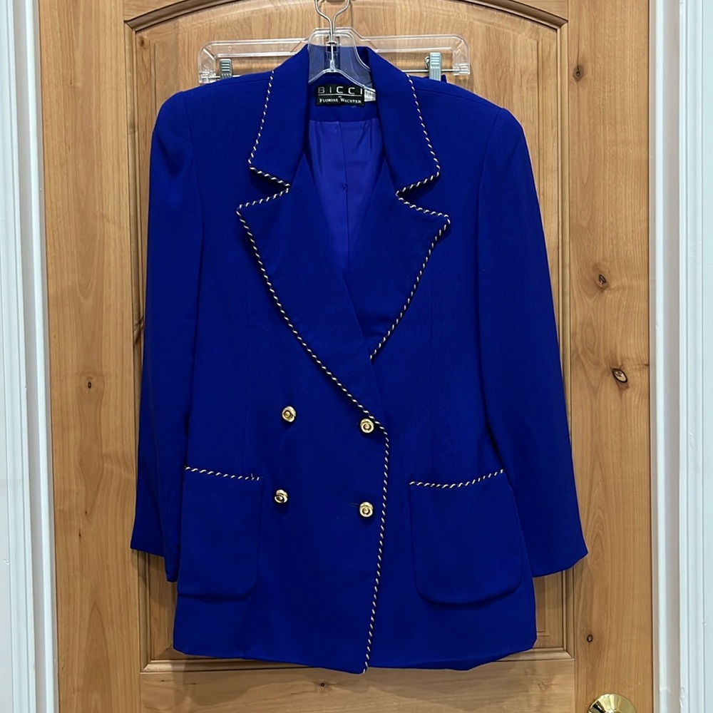 Bicci by Florine Wachter 2 piece skirt suit.